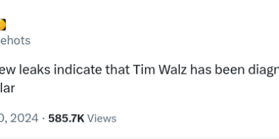 Tim Walz Has Bipolar