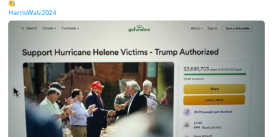 Trump GoFundMe Donations