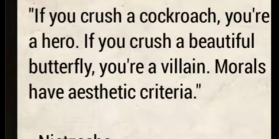 Villain' If You Crush a Butterfly