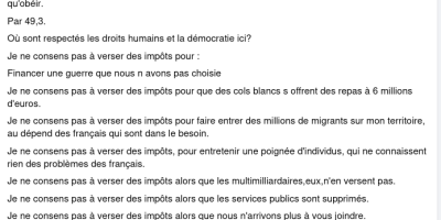 la Déclaration des droits de l’homme et du citoyen