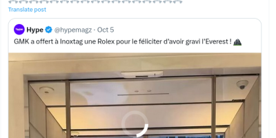 produits filmés par les influenceurs