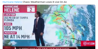 real Hurricane Helene meteorologist