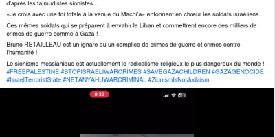 une loi criminalisant l’antisionisme